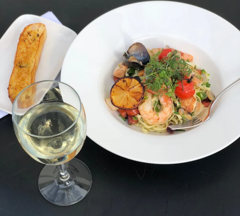 Meal at Twine Restaurant Pokolbin