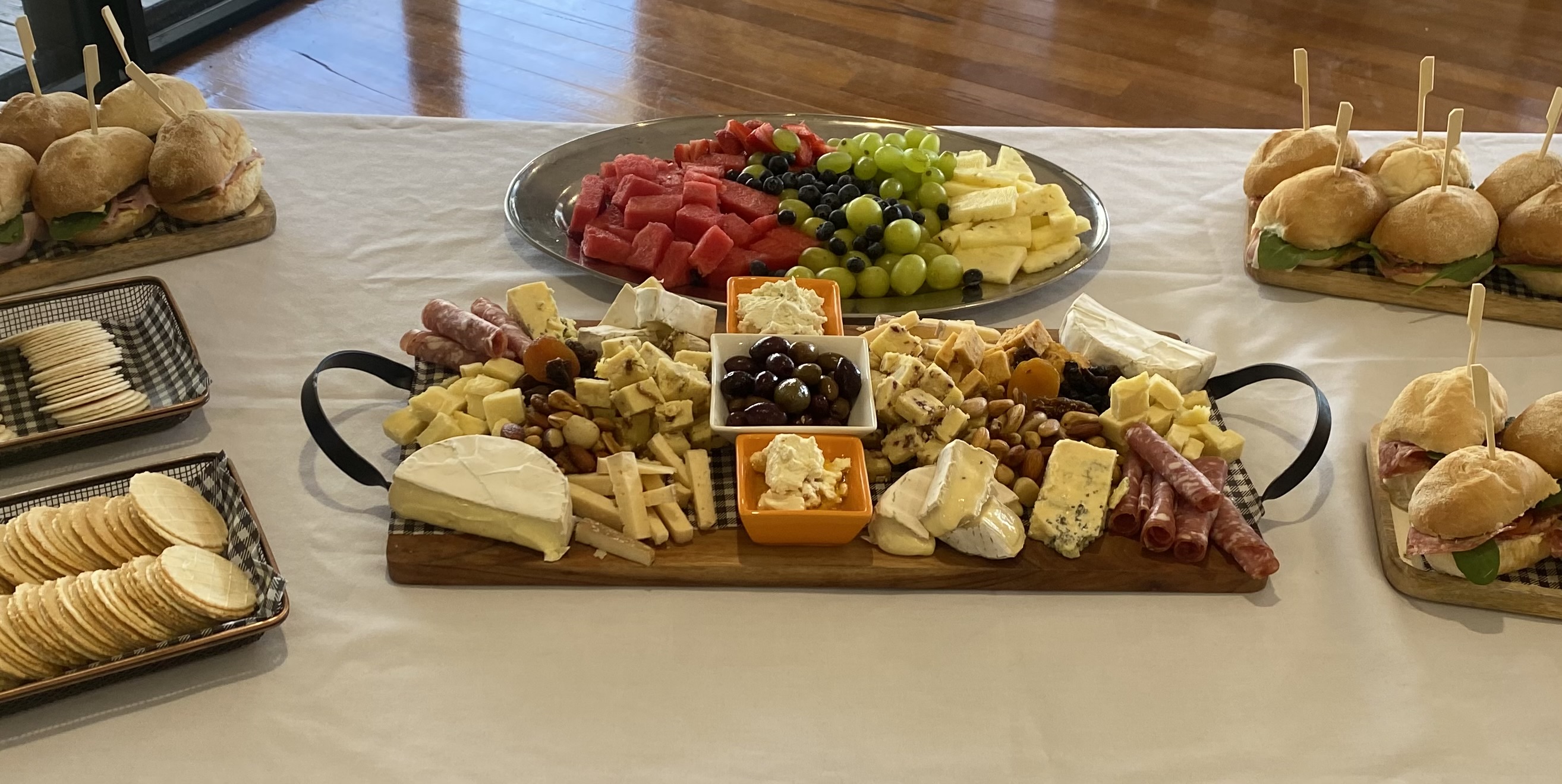 Charcuterie and wine tasting at Fat Cow Pokolbin