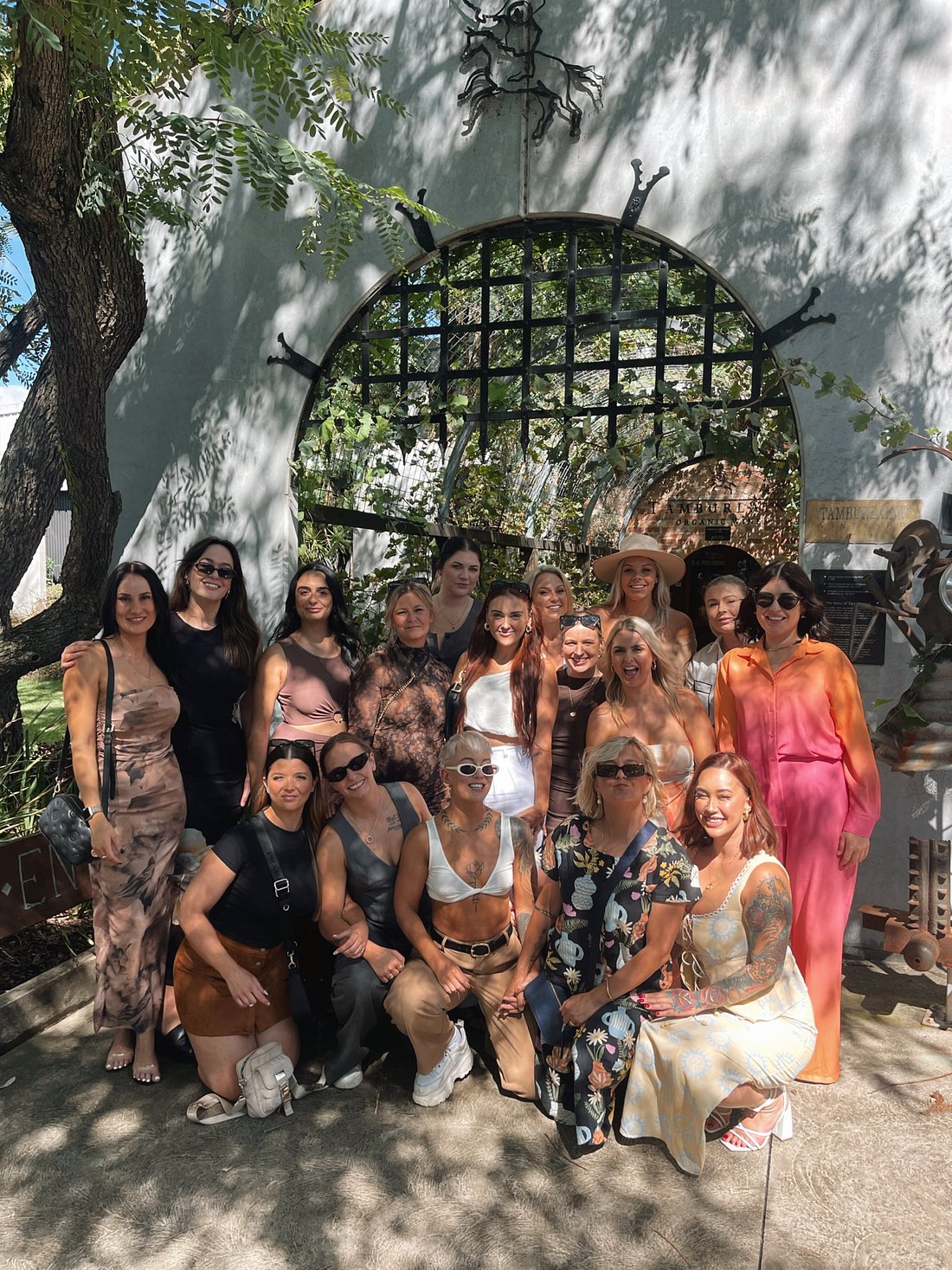 hens party at Tamburlaine winery pokolbin